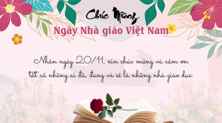 Chia sẻ những lời chúc 20/11 hay nhất