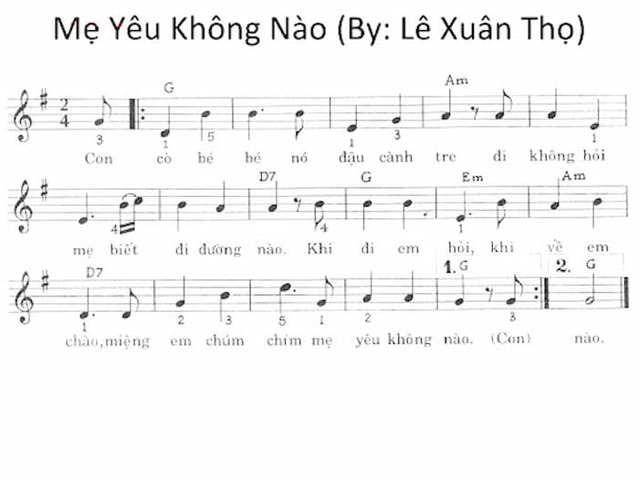 Mẹ Yêu Không Nào 