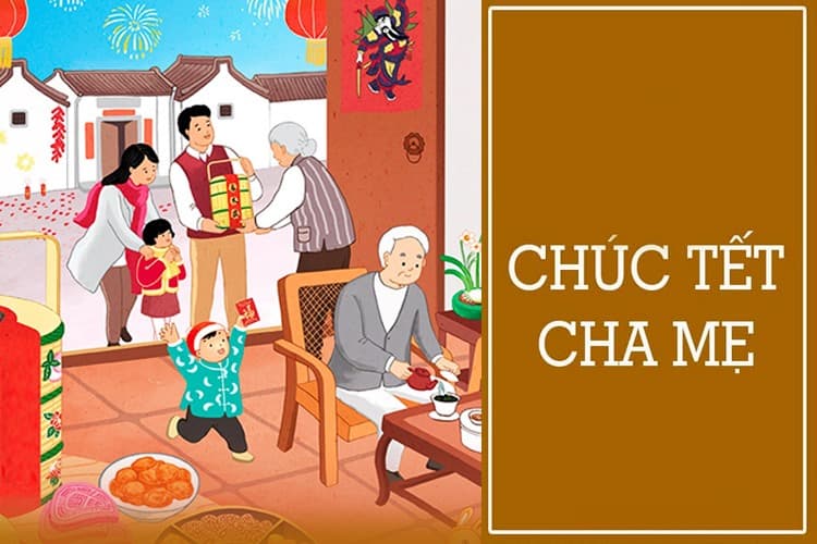 Những câu chúc năm mới hay nhất dành tặng bố mẹ