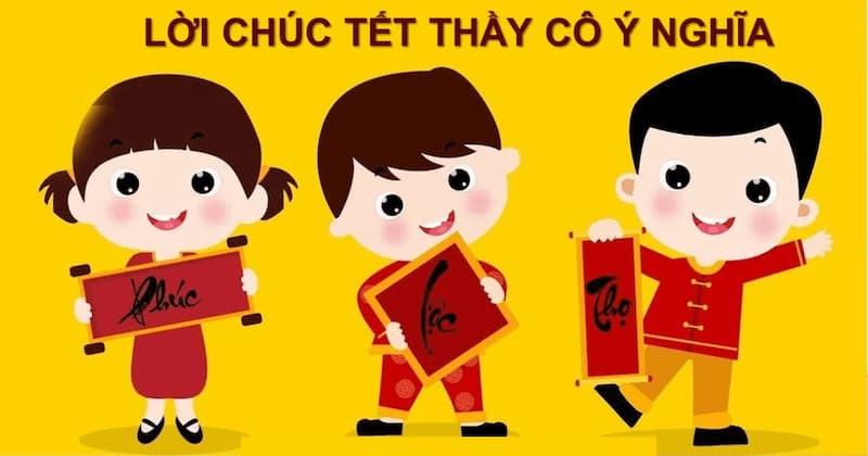 Những câu chúc năm mới hay nhất dành tặng thầy cô