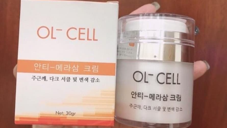 Ol Cell - Top 6 kem trị nám tốt nhất