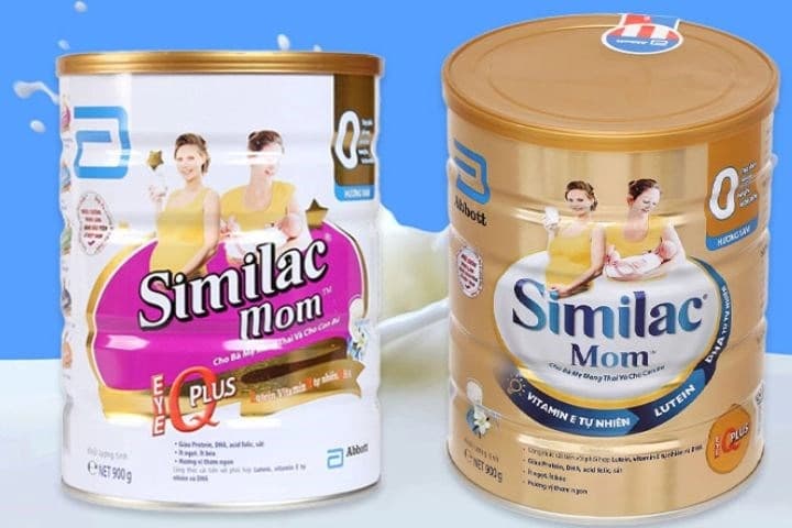 Sữa Bầu Abbott Similac Mom IQ Plus lọt top 10 loại sữa tốt cho bà bầu