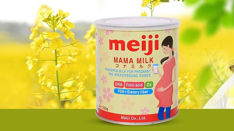 Sữa Bầu Meiji Mama Milk - Top 10 loại sữa tốt cho bà bầu