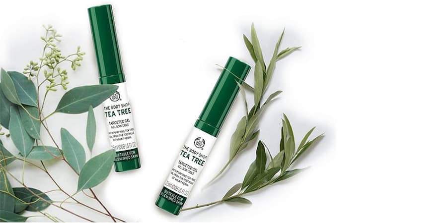 The Body Shop Tea Tree Targeted Gel trị thâm mụn hiệu quả